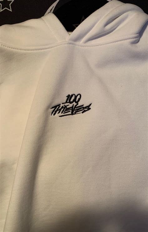 are there fake 100thieves hoodies cream